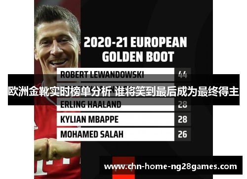 欧洲金靴实时榜单分析 谁将笑到最后成为最终得主